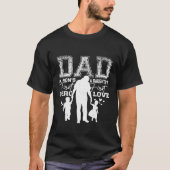 pa A Sons First Hero A Daughters First Love F T-shirt (Voorkant)