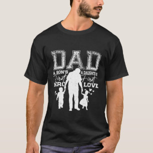 pa A Sons First Hero A Daughters First Love F T-shirt