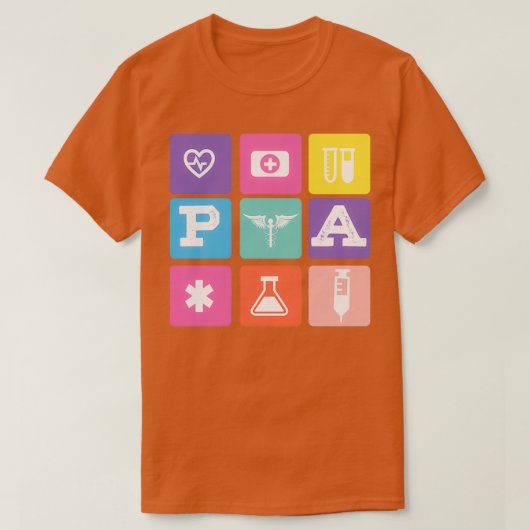 PA Afstuderen Ts PA Physician Assistant T-shirt (Design voorkant)