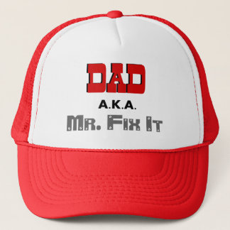Pa AKA Mr Fix it Novelty Trucker Pet