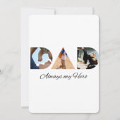 PA: Altijd mijn held Kaart (Voorkant)