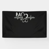 PA Assistent arts hartslag Spandoek (Horizontaal)