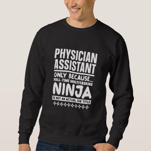 Pa Assistent arts is geen echte functietaak Trui (Voorkant)