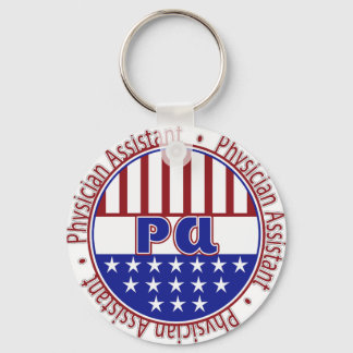 PA Assistent arts PATRIOTISCH BADGE Sleutelhanger