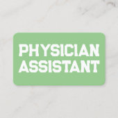 PA Assistent arts Visitekaartje (Voorkant)