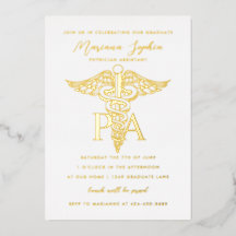 PA Assistent Caduceus Afstuderen Gold van de arts