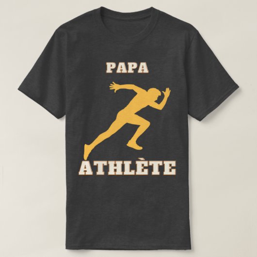 Pa Athlete T-shirt (Design voorkant)