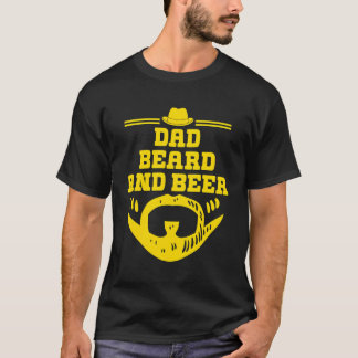 Pa Baard En Bierliefhebber Chill Mustache Drink T-shirt