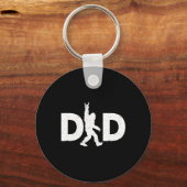 Pa Bigfoot Vaderdag Sleutelhanger (Voorkant)