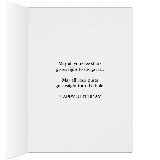 Pa Birthday Golf (Binnen (Rechts))