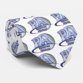 PA BLUE LOGO FYSICIËNTE ASSISTANT STROPDAS (Opgerold)