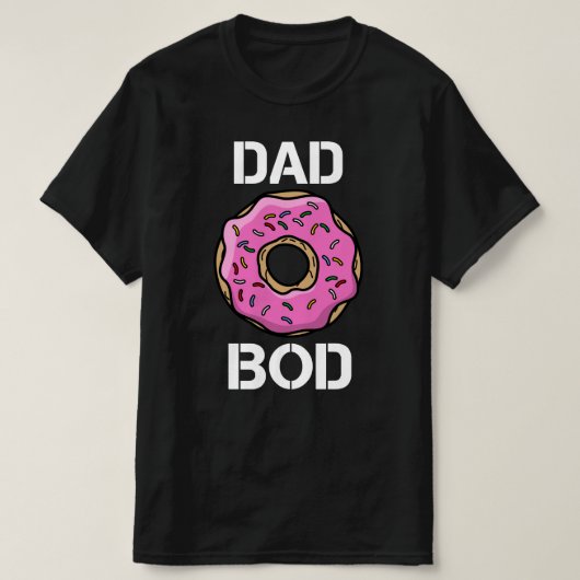 Pa Bod donut T-shirt (Design voorkant)
