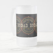 Pa Bod  Funny logo Matglas Bierpul (Voorkant links)