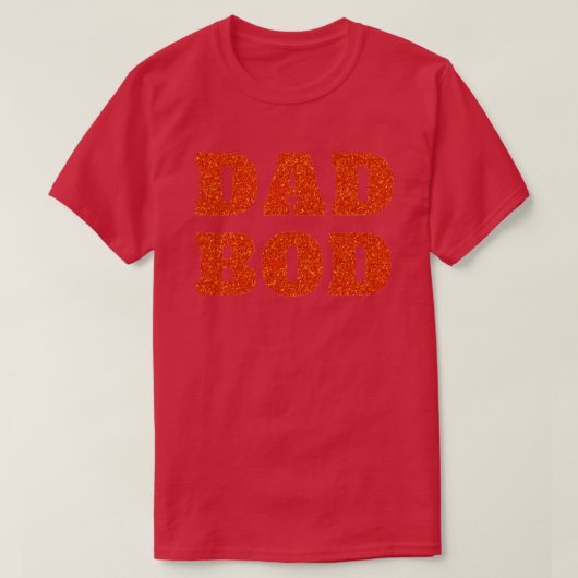 Pa Bod Glitter T-Shirt (Design voorkant)