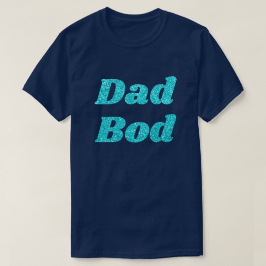 Pa Bod Glitter T-Shirt (Design voorkant)