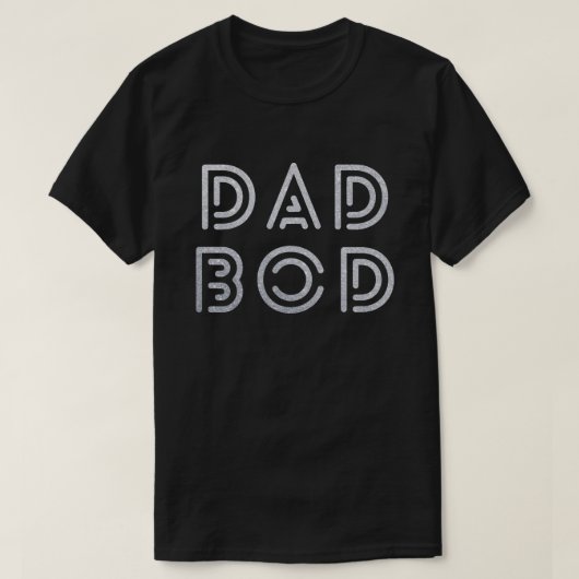 Pa Bod Glitter T-Shirt (Design voorkant)