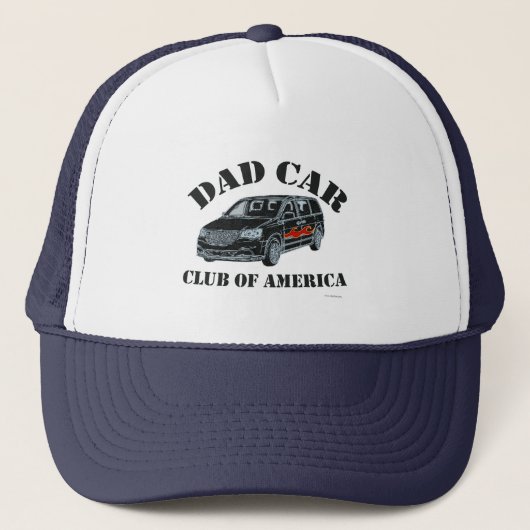 Pa Car Club Funny Parody Motto Trucker Pet (Voorkant)