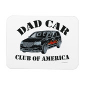 Pa Car Club Funny Parody Slogan Magneet (Horizontaal)