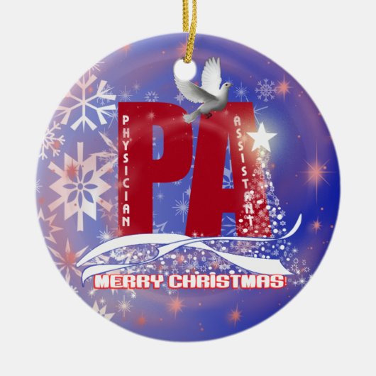 PA CHRISTMAS ORNAMENT PHYSICIAN ASSISTANT (Voorkant)