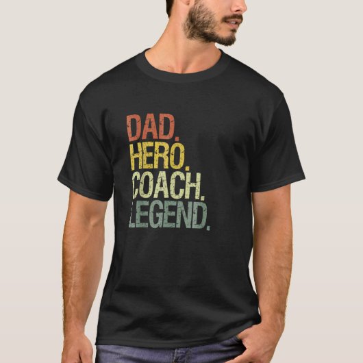 Pa Coach Vaderdag T-shirt (Voorkant)