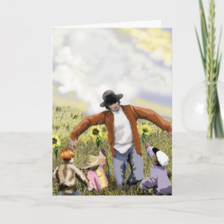 Pa-Crow-Vaderdag-Kaart Kaart