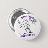 Pa Dancing Ronde Button 5,7 Cm (Voorkant /achterkant)