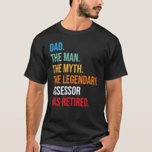 Pa, de legendarische beoordelaar is met pensioen t-shirt