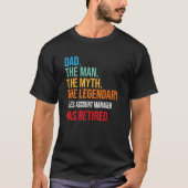 Pa De legendarische Sales Account Manager is met p T-shirt (Voorkant)