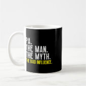 Pa De Man De Mythe De D Invloed Cool Grappig  Koffiemok (Links)