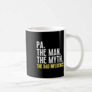 Pa De Man De Mythe De D Invloed Cool Grappig Koffiemok