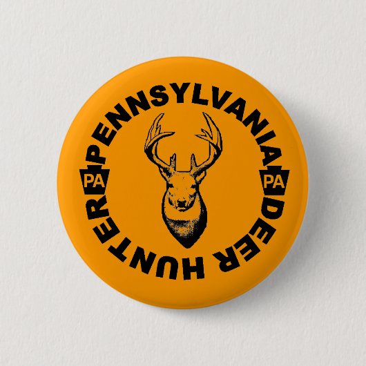 PA. Deer Hunter Button (Voorkant)