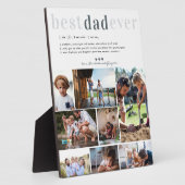 Pa Definition | 8 Foto gepersonaliseerd Plaque Fotoplaat (Zijkant)