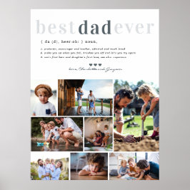 Pa Definition | 8 Foto gepersonaliseerd Poster