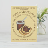 PA Dutch Apple Butter Food Craft Fair Festival Kaart (Staand voorkant)