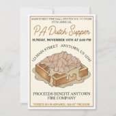 PA Dutch Food Fire Hall Chicken and Waffles Super Kaart (Voorkant)