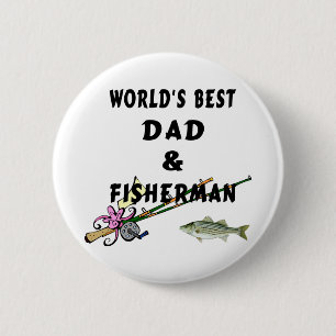 Pa en Fisherman Ronde Button 5,7 Cm