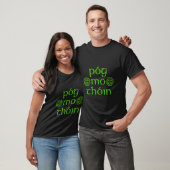 Pã³g mo thã³in met Keltische knopen T-shirt (Unisex)