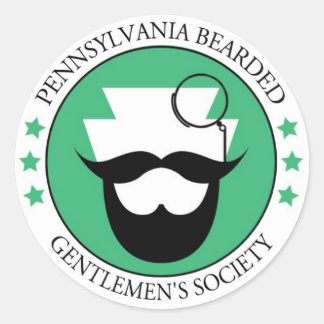 PA Gentlmen Bearded Sticker