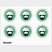 PA Gentlmen Bearded Sticker (Vel)