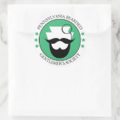 PA Gentlmen Bearded Sticker (Tas)