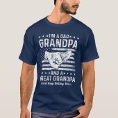 Pa Grandpa Great Grandpa Funny Vaderdag T-shirt (Voorkant)