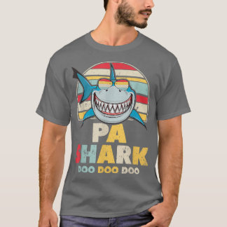 Pa haai, Cadeau voor Pa T-shirt