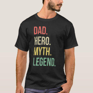 Pa Hero Vader Legendary Papa Joke T-shirt