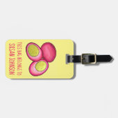 PA Hollandse Voedsel Gepekeld Hardgekookte Rode Bi Bagagelabel (Voorkant horizontaal)