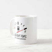 Pa Joke Fuel Funny Vaderdag Coffee Mok (Voorkant links)