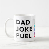 Pa Joke Fuel Meter Funny Fathers Dag Koffiemok (Links)