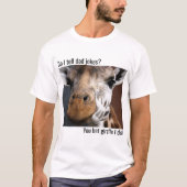 Pa Joke Giraffe T-shirt (Voorkant)