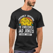 Pa Joke Puns Dad Jokes sinds 1949 pa Joke T-shirt (Voorkant)
