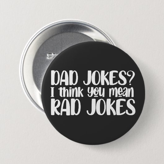Pa Jokes Button (Voorkant /achterkant)
