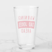 Pa Jokes Glass Tumbler (Achterkant)